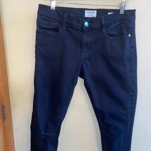 Frame black denim jeans